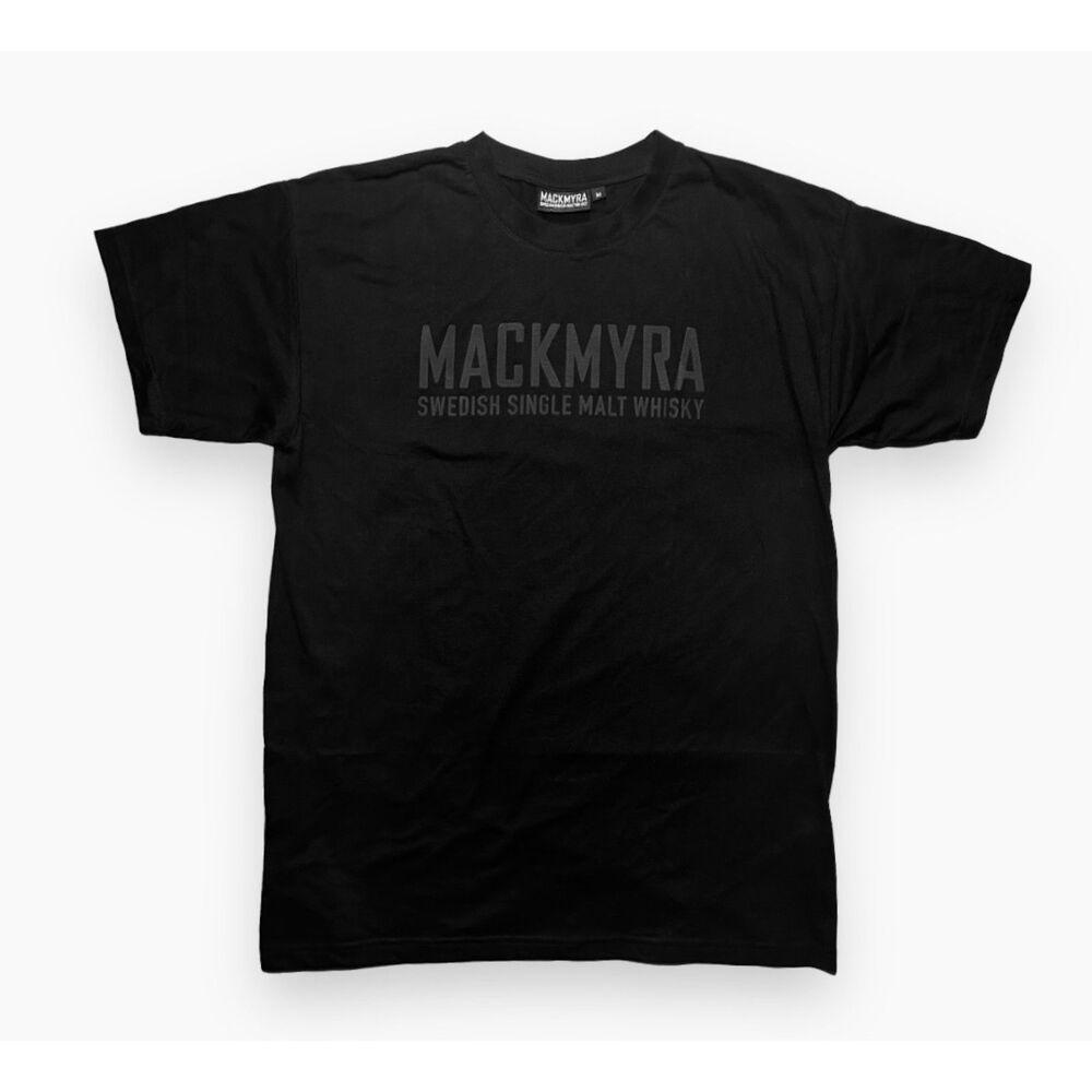 Mackmyra Swedish Whisky Black T-Shirt UNISEX Medium